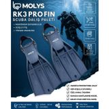 MOLYS RK3 PRO FIN SCUBA DALIŞ PALETİ | Scuba Dalış, Pro Model, RK3