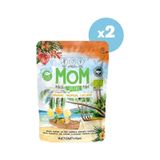 MOM 2'li Organik Tropikal Lolipop Ananas, Muz, Mango