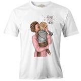 Mom Life Anneler Günü Beyaz Unisex Tshirt