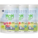 Mom Magical Organik Moods; Organik Lolipop (Çilek, Karpuz, Yaban Mersini ve C Vitamini) 3'lü - 1 Adet