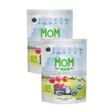 mom Organik Lolipop (ÇİLEK, KARPUZ, YABAN MERSİNİ VE C VİTAMİNİ) - 2 Paket