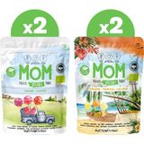 Mom Organik Lolipop Karışık 2'li Set (Meyveli + Tropikal) - 1 Adet