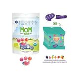 Mom Organik Lolipop Meyveli C Vitaminli 1 Paket + Multivitamin Jelibon 20GR - 5 Paket (Mom Lolipop 1 - 20 gr