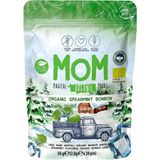 Mom Organik Naneli Bonbon 1 Adet Meyve Konsantresi ile Renklendirilmiş Vegan Şekerleme