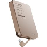 Momax 1-Power F.Pass+ Kahverengi 10000 mAh Battery Pack with Built-in Powerbank