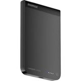 Momax 1-Power S.pass 5000MAH Qi2 Magnetic Wireless Powerbank - Siyah