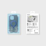 Momax Apple iPhone 15 Pro Max Roller Mag Safe Kılıf - Açık Mavi - Mavi