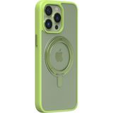 Momax Apple iPhone 15 Pro Max Roller Mag Safe Kılıf - Açık Yeşil - Yeşil