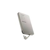 Momax Ip157L Power F.Pass 5000 Mah Dahili Kablolu Magsafe Powerbank Titanyum Grisi