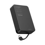 MOMAX IP159D Power F.Pass⁺ 20000mAh Dahili Kablolu Magsafe Powerbank (Siyah)