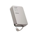 Momax IP159L Power F.Pass⁺ Titanyum 20000 mAh Dahili Kablolu MagSafe Powerbank