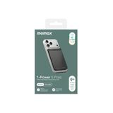 Momax IP161Q2D Power S.Pass Siyah 5000 mAh Qi2 Magsafe Powerbank