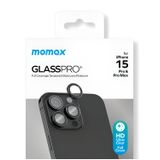 Momax iPhone 15 Pro - 15 Pro Max Lens Koruyucu Siyah