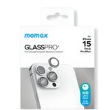 Momax iPhone 15 Pro - 15 Pro Max Lens Koruyucu Uzay Gri