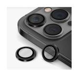 Momax Iphone 16 Pro/ 16 Pro Max Safir Lens Koruyucu (Kolay Takma Aparatlı) Siyah