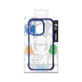 MOMAX Iphone 16 Pro Max AiR Serisi Darbeye Dayanıklı Magsafe Kılıf (Blue)
