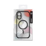 MOMAX Iphone 17- AiR Serisi Darbeye Dayanıklı Magsafe Kılıf (Black)