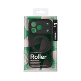 MOMAX Iphone 17 Pro Roller Serisi 360° dönebilen halka standlı Magsafe Kılıf (Black)