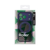 MOMAX Iphone 17 Pro Roller Serisi 360° dönebilen halka standlı Magsafe Kılıf (Blue)