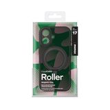 MOMAX Iphone 17 Roller Serisi 360° dönebilen halka standlı Magsafe Kılıf (Black)