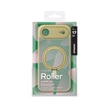 MOMAX Iphone Air Roller Serisi 360° dönebilen halka standlı Magsafe Kılıf (Açık Bej)