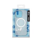 Momax Lite CaseForm Apple Uyumlu iPhone 16 Pro Max E74 Magsafe Kılıf Transparan Beyaz Beyaz