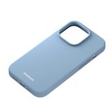 Momax Mag Safe Liquid Silicone Apple iPhone 14 Pro Kılıf Açık Mavi