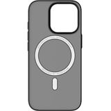 Momax Mtap24Md Lite CaseForm Magnetic Case iPhone 16 Pro Telefon Kılıfı Şeffaf Siyah