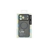 Momax Mtap25Xld iPhone 17 Pro Max CaseForm Lite Magnetic Case Telefon Kılıfı Transparan Siyah
