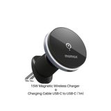Momax Q.mag Mount5 15w Magnetic Wireless Şarjlı Araç Telefon Tutucu Usb-c To Usb-c Cable