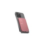 Momax Q.Mag X Pembe Wireless Kablosuz Powerbank 5000Mah Magsafe Uyumlu
