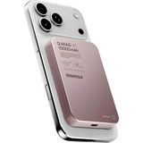 Momax Q.mag X1 Magnetic Wireless 10000MAH Pembe Powerbank