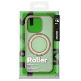 Momax Roller Case Form Manyetik Kasa Iphone 16 Pro Kılıf Altın Sarısı
