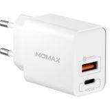 Momax UM13EUD 20W Beyaz Oneplug 2-Port Hızlı Şarj Cihazı