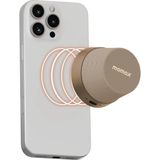 Momax Vibe Go Manyetik Taşınabilir Kablosuz Hoparlör Desert Titanyum Suya Dayanıklı 3 W Güç - Altın