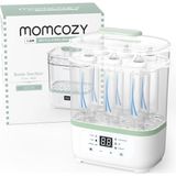 Momcozy 3'ü 1 Arada Elektrikli Biberon Sterilizatörü ve Kurutucu - Beyaz