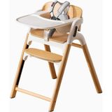 Momcozy Dinerpal Ayarlanabilir Kayın Ahşap 5’i 1 Arada Mama Sandalyesi