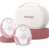 Momcozy M6 Taşınabilir Elektrikli Göğüs Pompası 3 Mod, 9 Seviye, 295 Mmhg Güçlü Motor - Pembe