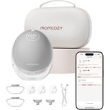 Momcozy M9 Eller Serbest Göğüs Pompası, Uygulama Kontrollü, 15 Seviye - Gri