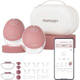 Momcozy M9 Upgrade Akıllı Elektrikli Göğüs Pompası 2’li Set 15 Kademeli Sessiz Kullanım Özelliği
