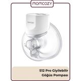 Momcozy S12 Pro Kablosuz Göğüs Pompası ( Tekli ) - Beyaz