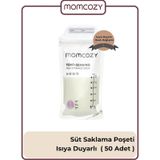Momcozy Süt Saklama Poşeti ( 50 Adet ) seffaf