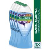 Moments Sandal Ağacı Ve Lavanta Yağları Ile Nemlendirici Banyo Ve Duş Jeli 500 ml X 4 Adet