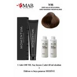 Momentum Profesyonel Saç Boyası 100ML 7.35 Dore Akaju Orta Kumral