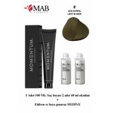 Momentum Profesyonel Saç Boyası 100ML 8 Açık Kumral