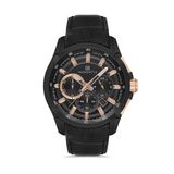 Momentus SM102B-04BR Siyah Erkek Kol Saati