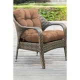 MoMMe BAMBU SANDALYE MİNDERİ 53X106 CM KAHVERENGİ