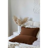 MoMMe MODERN FIRFIRLI FERMUARLI YASTIK KILIFI 50X70 CM 2 ADET