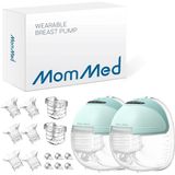 MomMed Elektrikli Göğüs Pompası, 3 Mod, 12 Seviye, Taşınabilir ve Sessiz