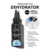 MOMO professional 100 ml Dehydrator, Yedek Dolum Şişesi, Refill, Tırnak Kurutucu.